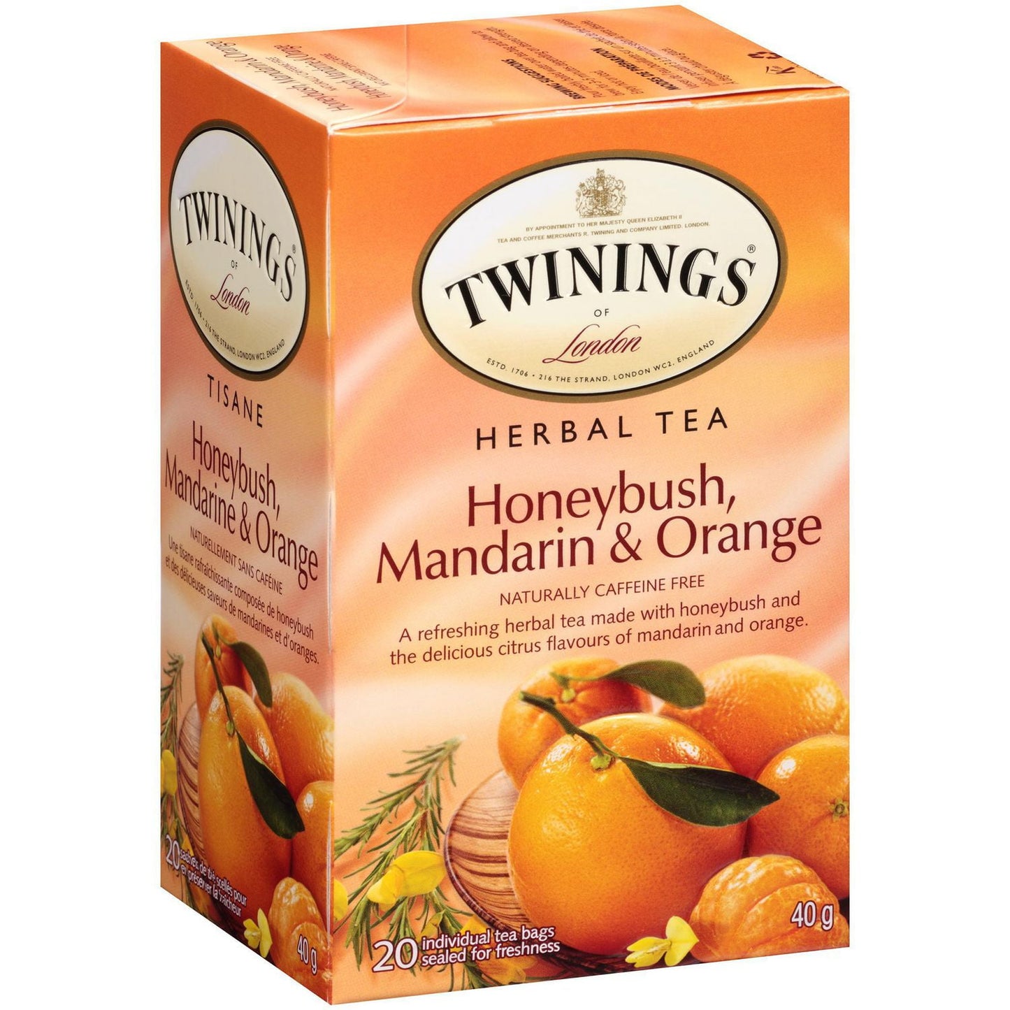 Twinings Honeybush, Mandarin & Orange Herbal Tea