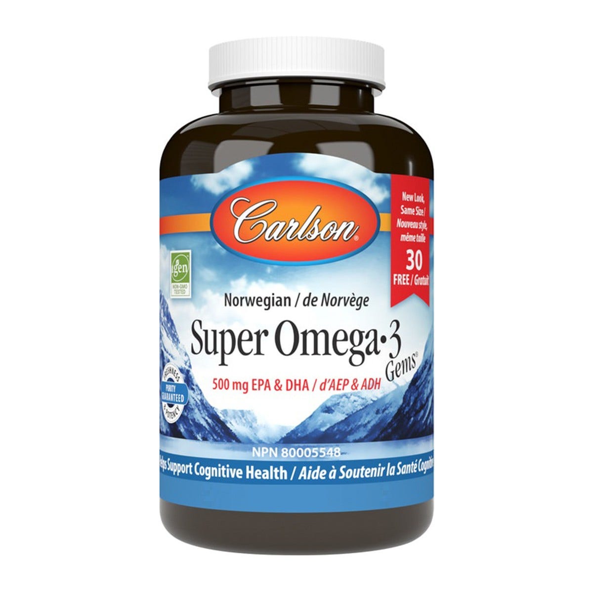 Carlson Super Omega-3 Gems Softgels