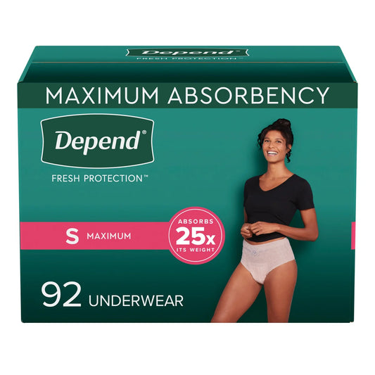 Depend Women's Maximum Absorbency Underwear