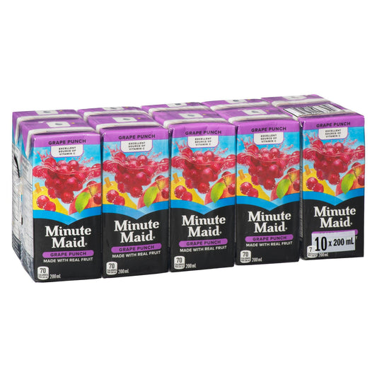 Minute Maid Grape Punch (Juice Boxes)