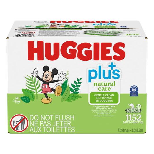 Huggies Natural Care Plus Wipes