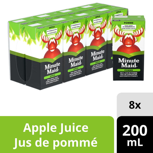 Minute Maid 100% Apple Juice (Juice Boxes)