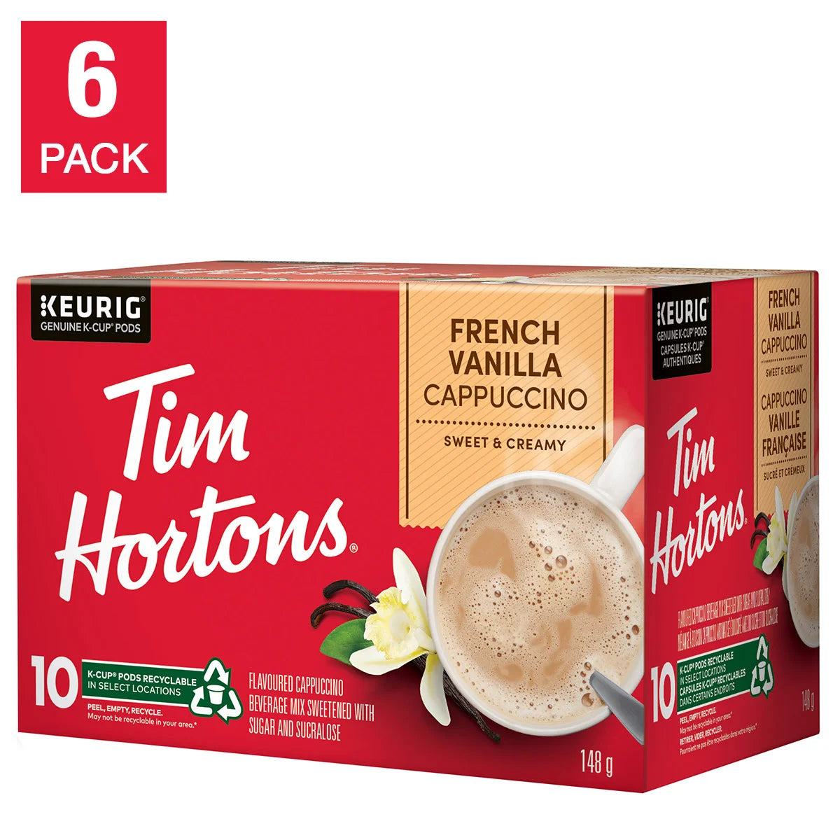 Tim Hortons French Vanilla Cappuccino Pods