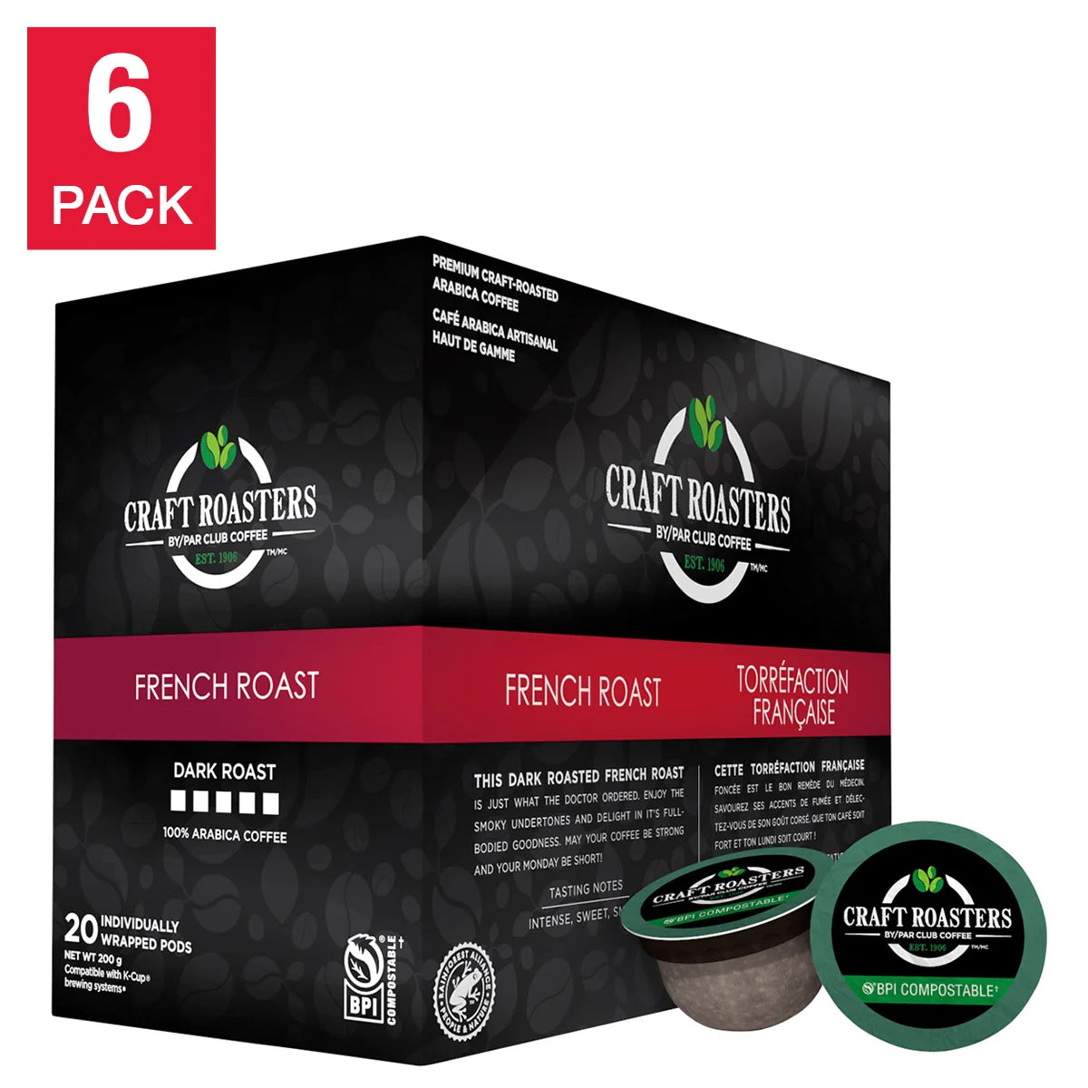 Club Coffee Craft Roasters Coffee Pods