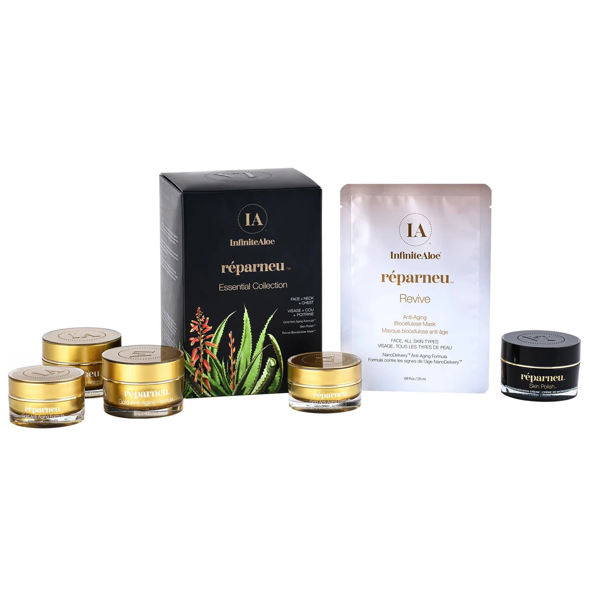 InfiniteAloe répaneu Essential Anti-Aging Pack