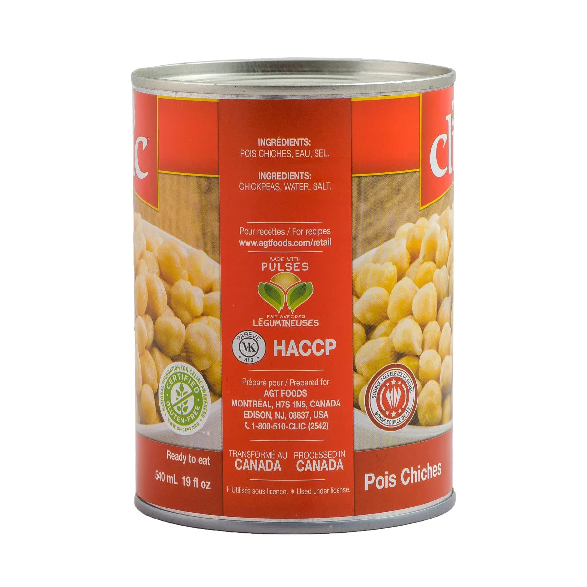 Clic Canned Chickpeas