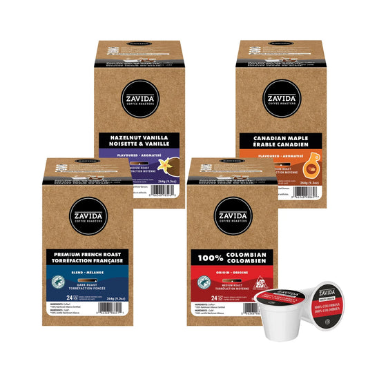 Zavida Everyday Favourites Variety Pack Coffee Pods