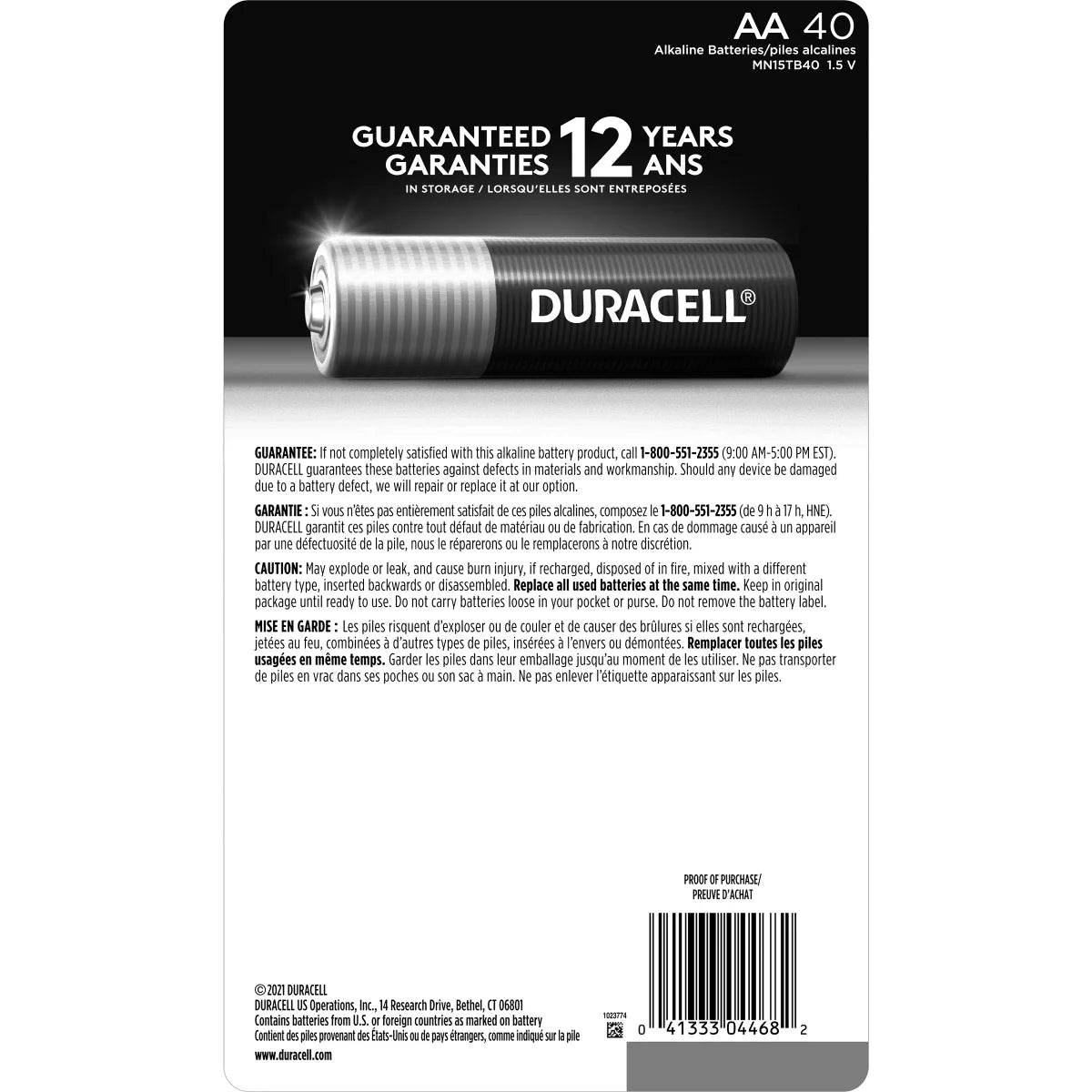 Duracell CopperTop AA Batteries with Power Boost Ingredients