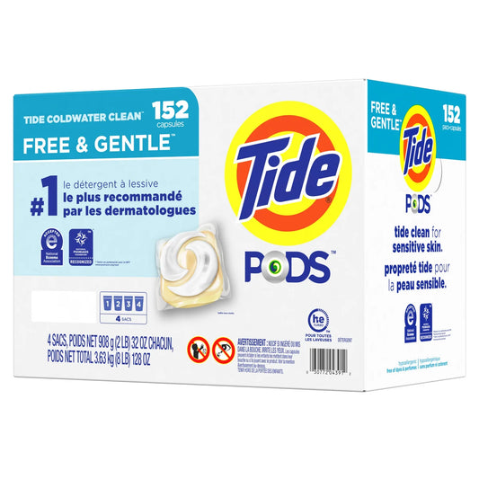 Tide 3-in-1 PODS Free & Gentle