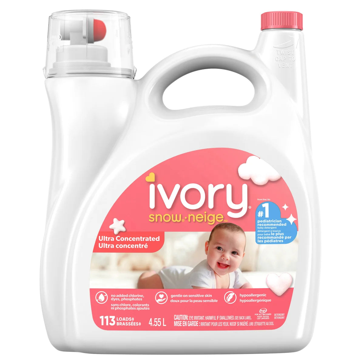 Ivory Snow Newborn Liquid Laundry Detergent