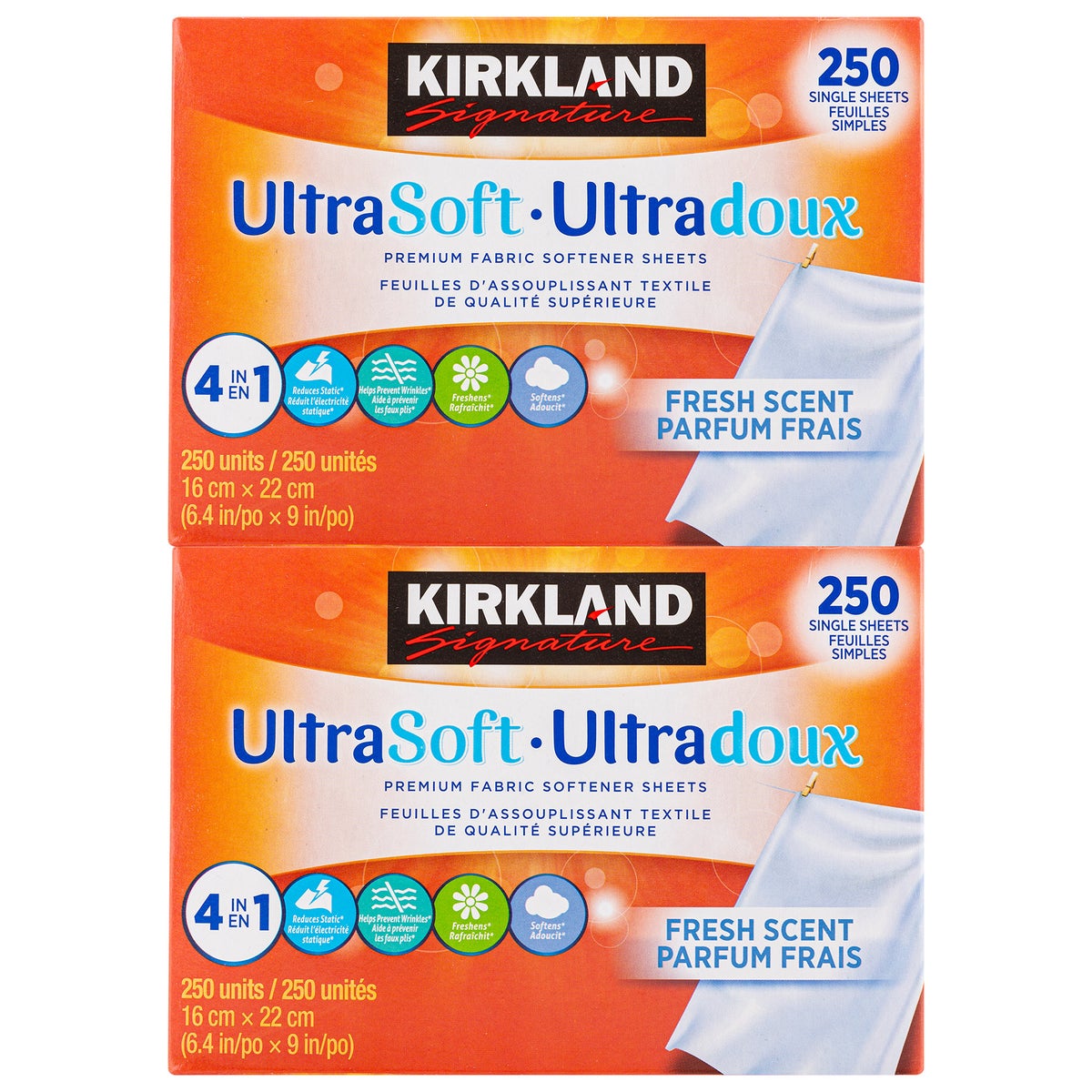 Kirkland Signature Fabric Softener Sheets