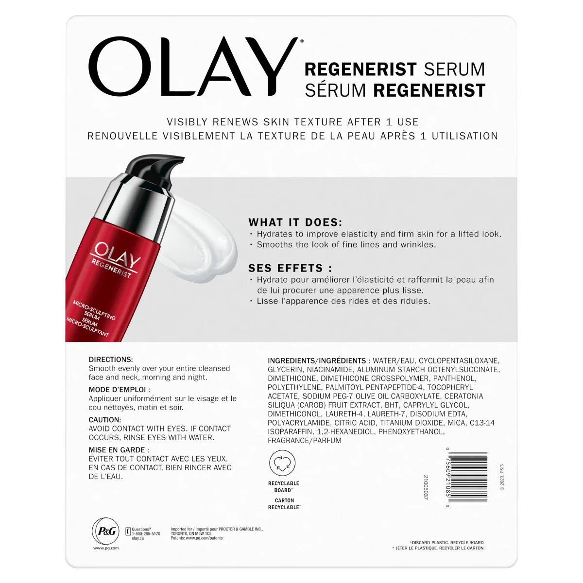 Olay Regenerist Micro-sculpting Serum, Face Moisturizer