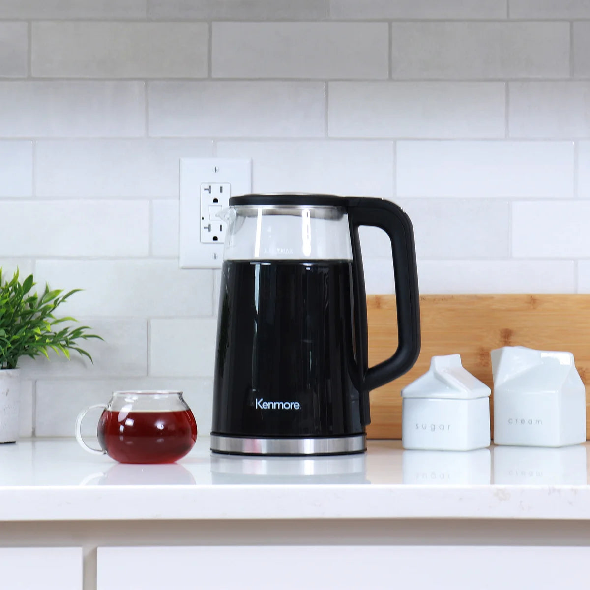 Kenmore Glass Electric Kettle