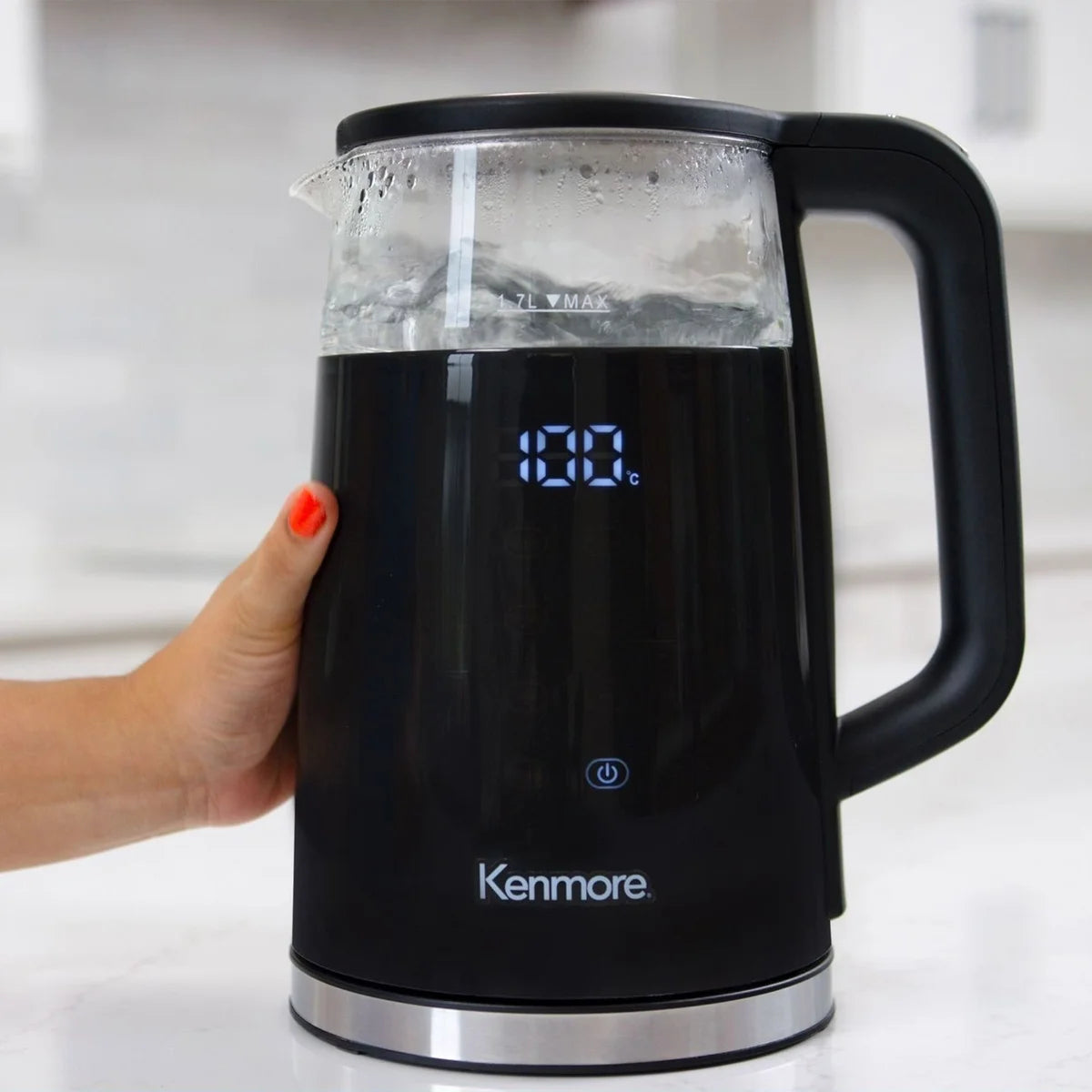 Kenmore Glass Electric Kettle