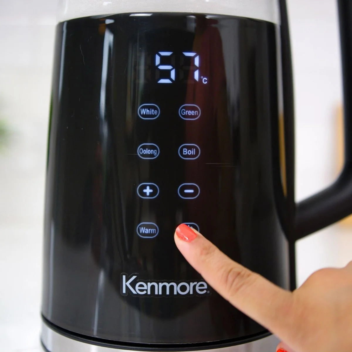 Kenmore Glass Electric Kettle