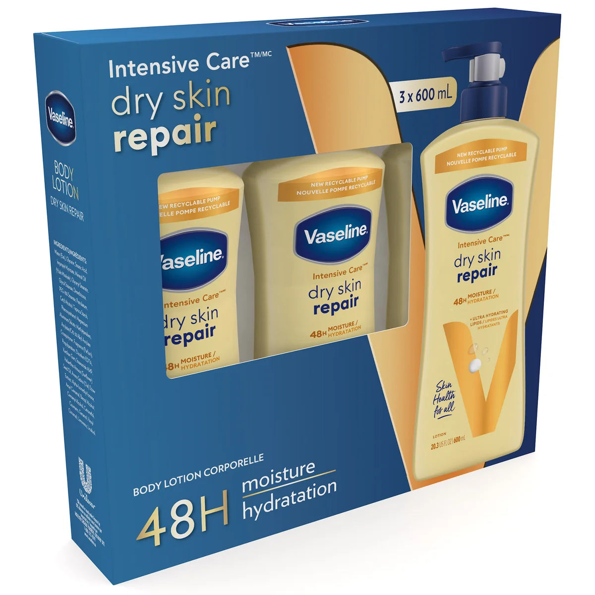 Vaseline Dry Skin Repair Lotion