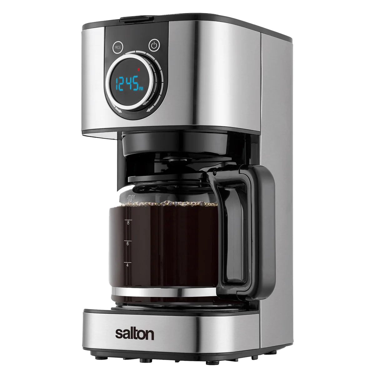 Salton Stainless Steel Digital Coffee Maker