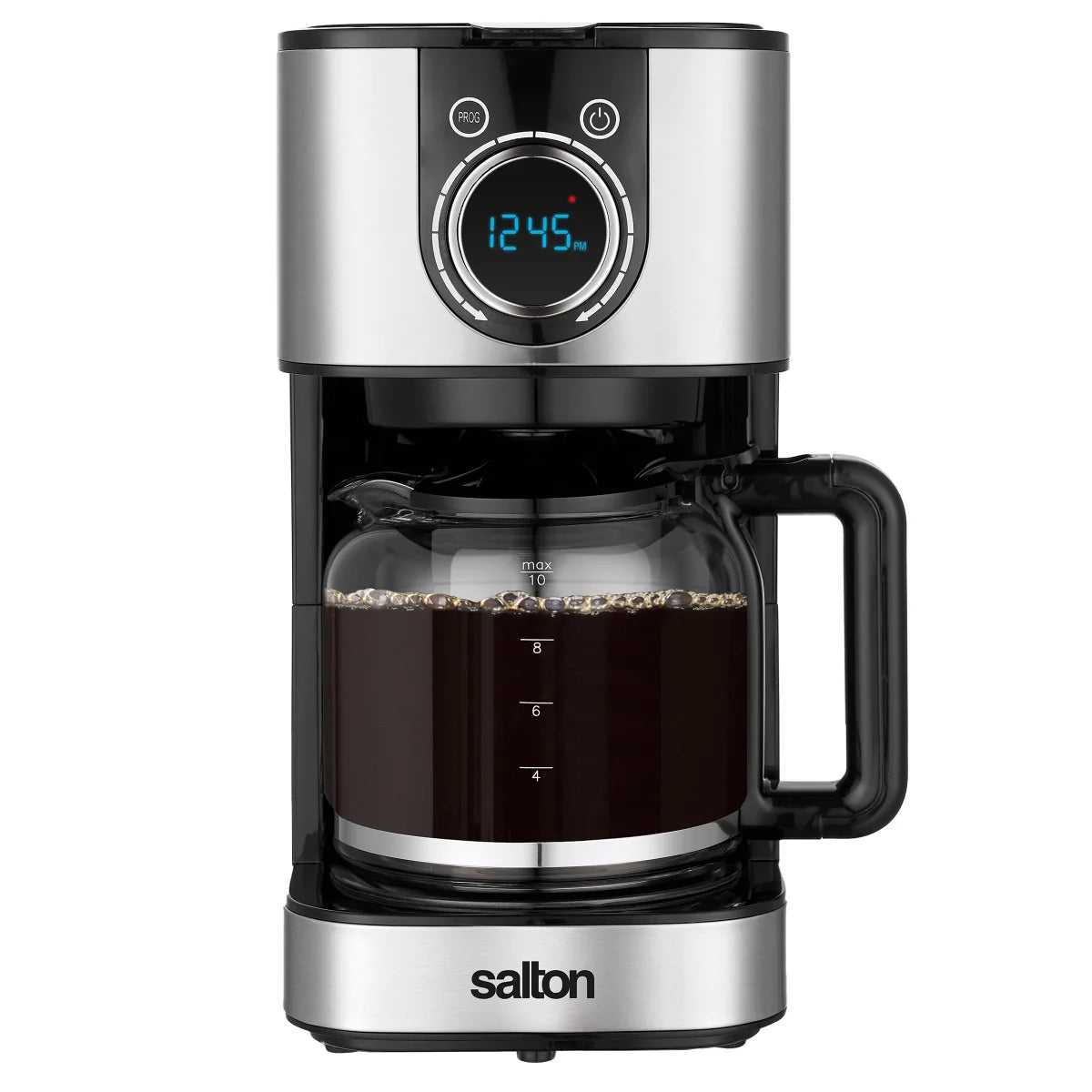 Salton Stainless Steel Digital Coffee Maker