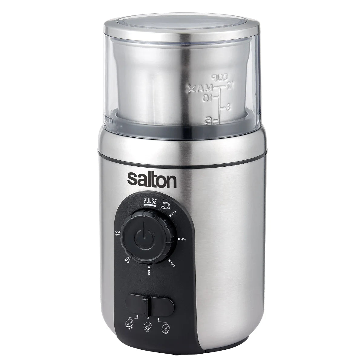 Salton Stainless Steel Smart Coffee Grinder