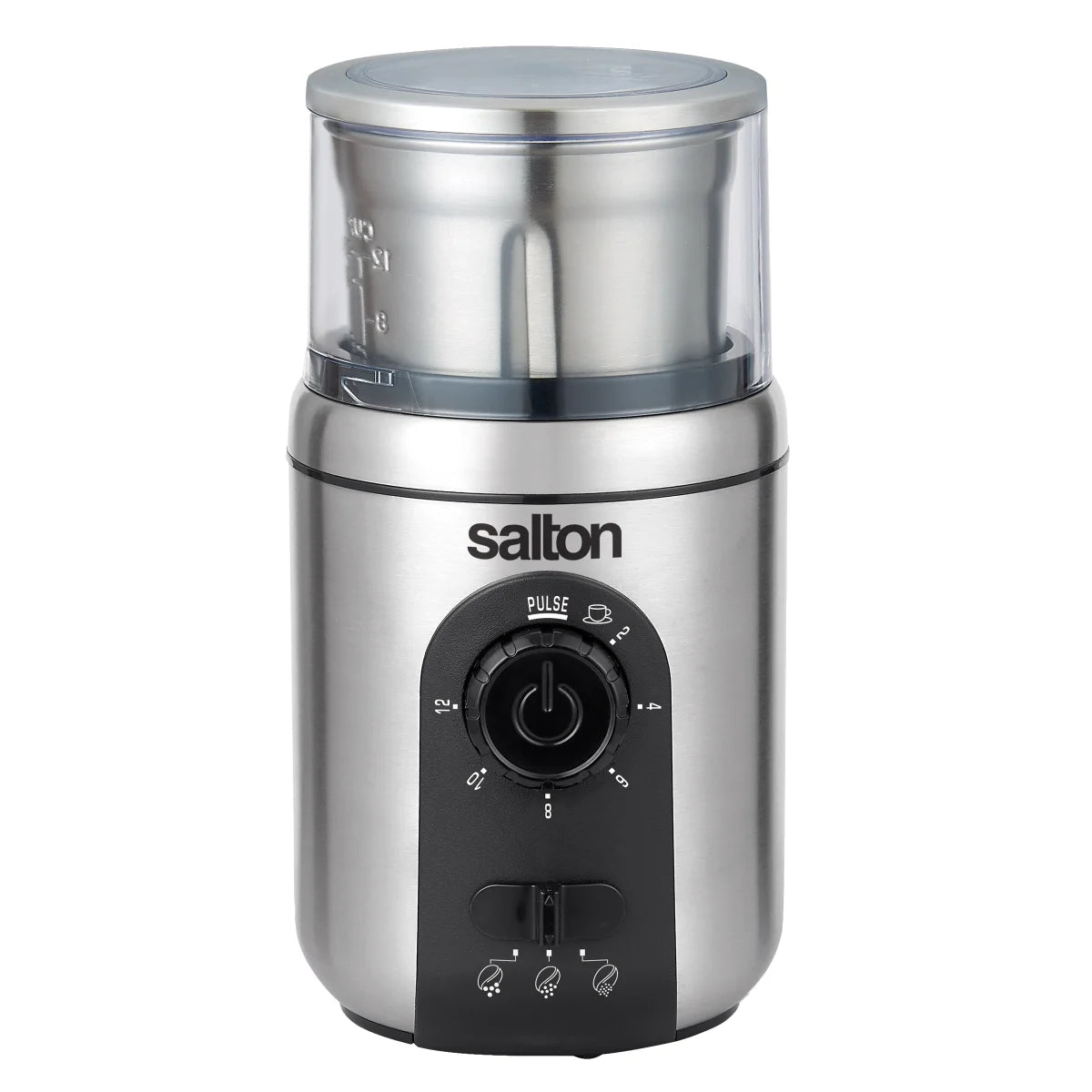 Salton Stainless Steel Smart Coffee Grinder