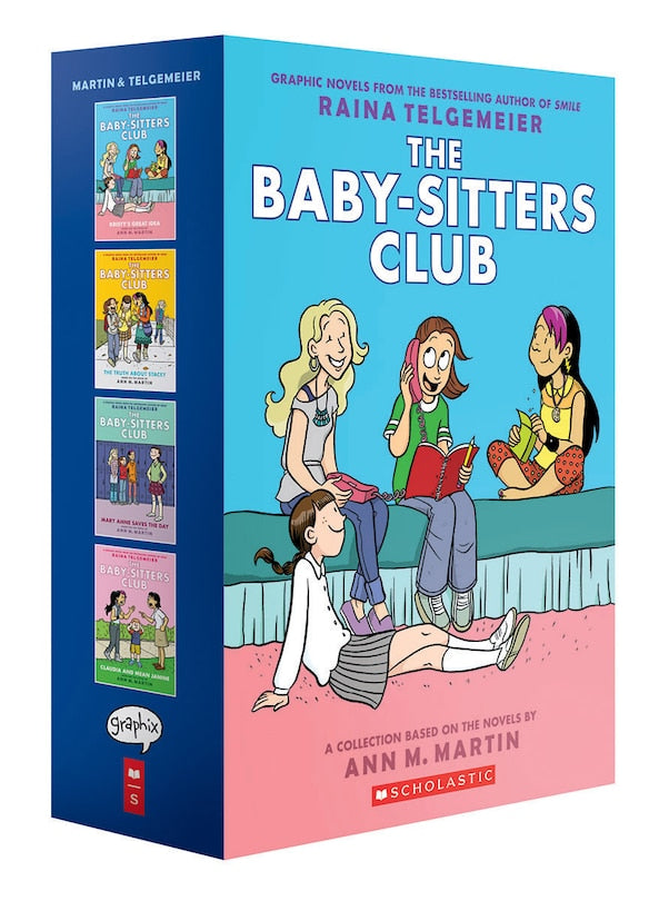 The Baby-Sitters Club Graphic Novels #1-4: A Graphix Collection: Full Color Edition