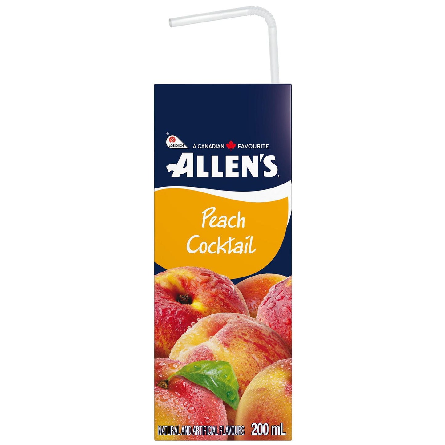 Allen's Peach Cocktail (Juice Boxes)