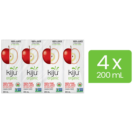 Kiju Organic 100% Pure Apple (Juice Boxes)