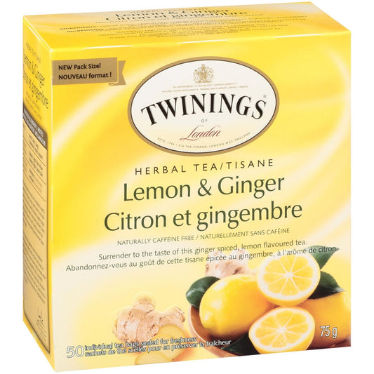 Twinings Lemon Ginger Herbal Tea