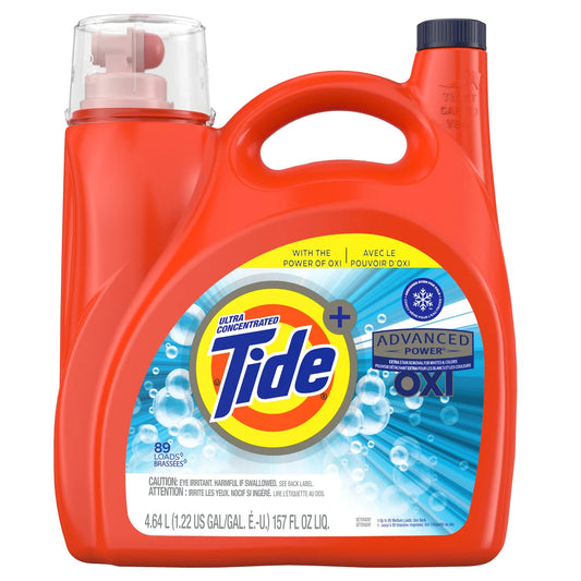 Tide Advanced Power Liquid Laundry Detergent with OXI