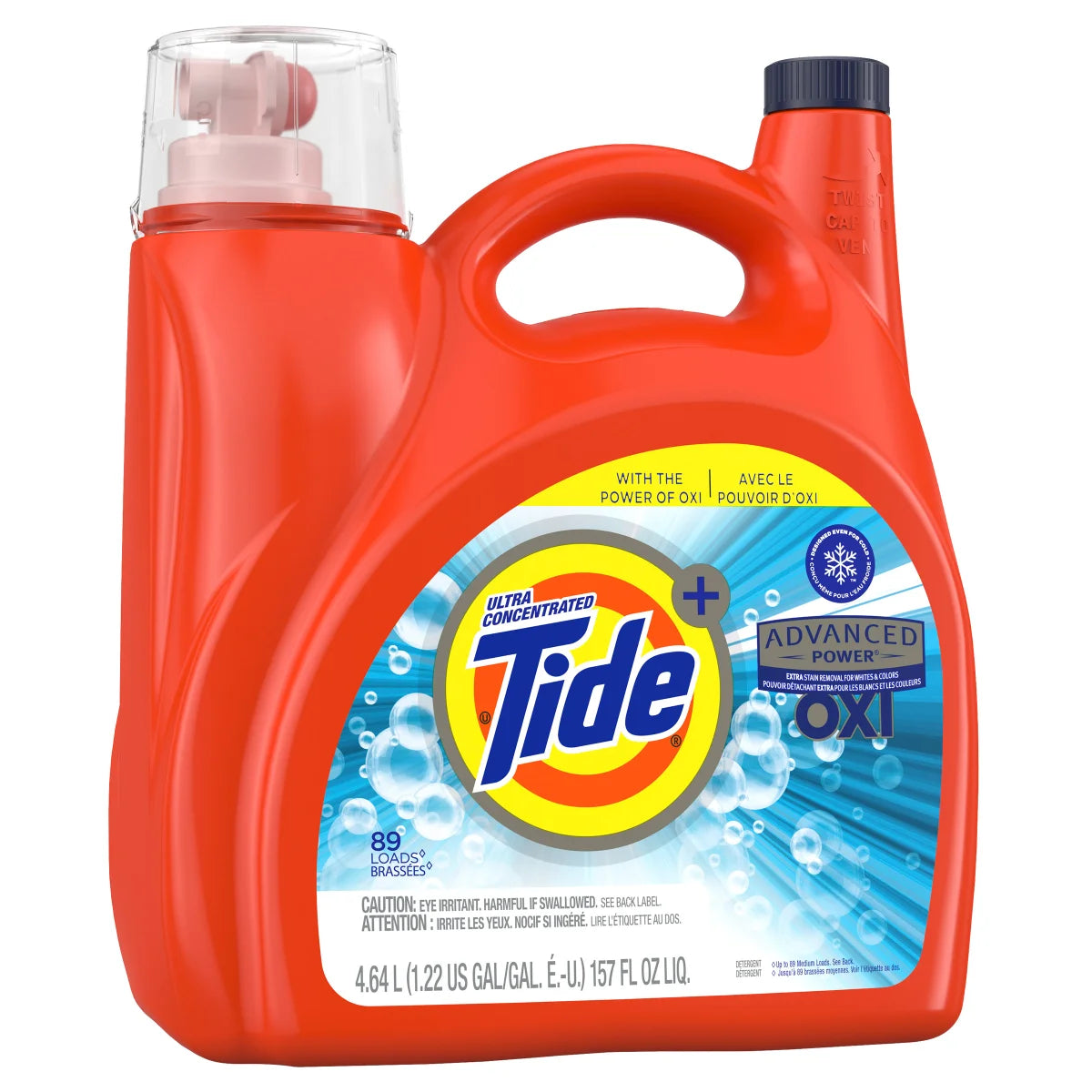 Tide Advanced Power Liquid Laundry Detergent with OXI