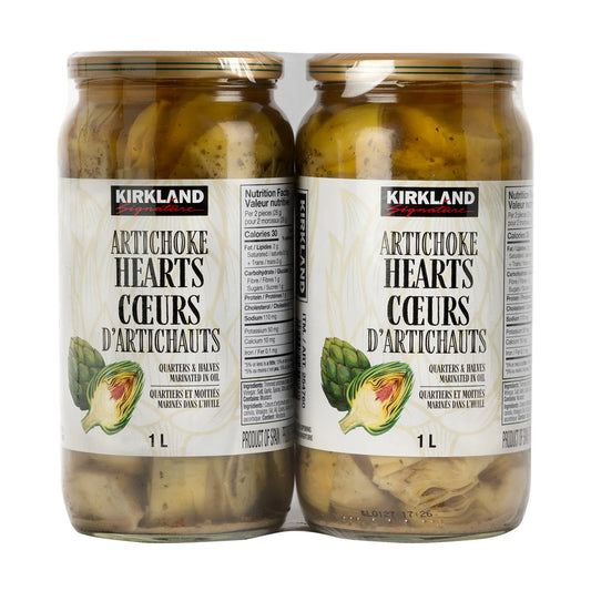 Kirkland Signature Artichoke Hearts in Oil