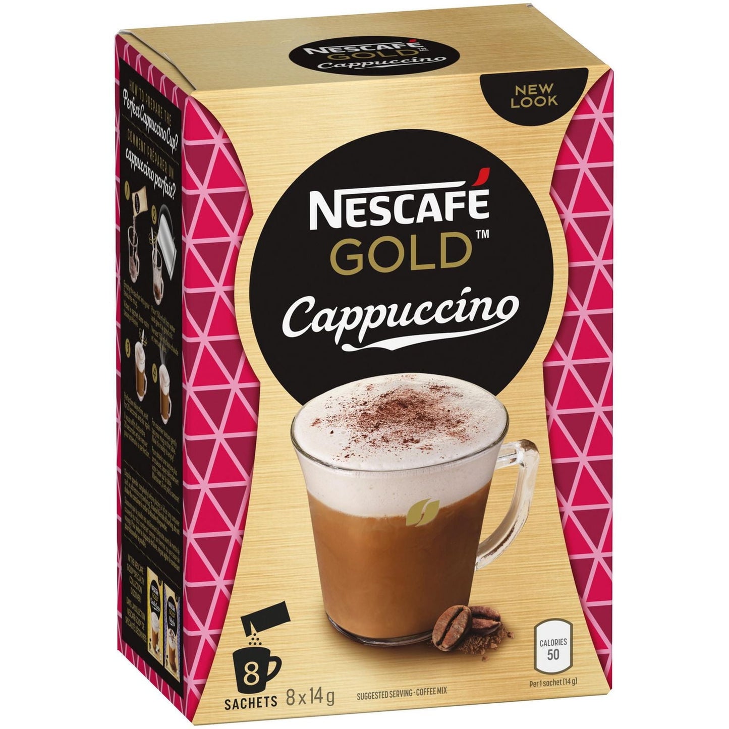 Nescafé GOLD Cappuccino Coffee Mix Single-Serve Sachets