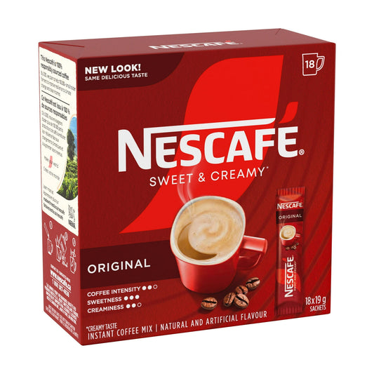 Nescafé Sweet & Creamy Instant Coffee Mix Single-Serve Sachets