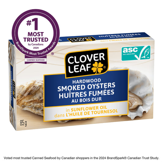 Clover LEAF® Hardwood Smoked Oysters