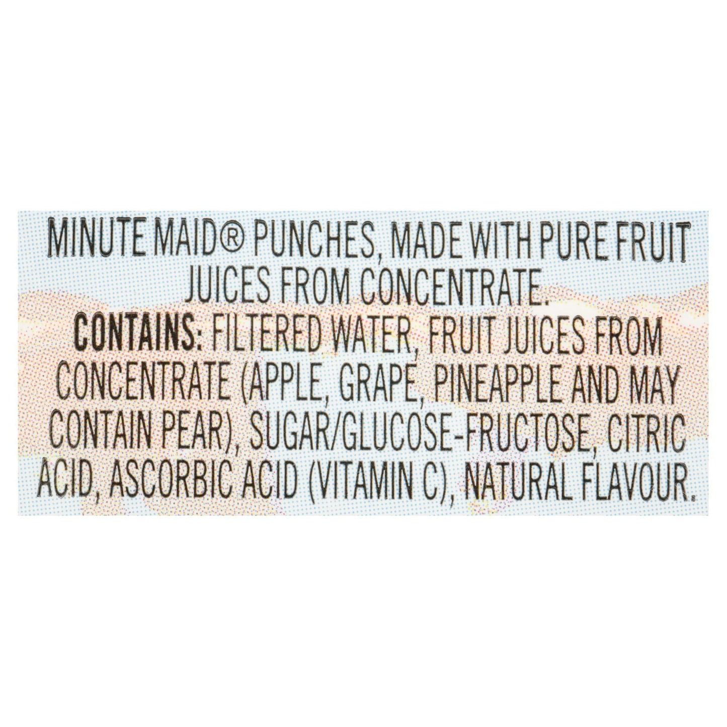 Minute Maid Fruit Punch (Juice Boxes)