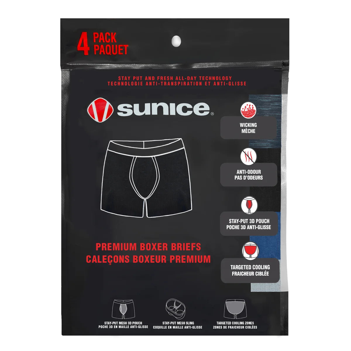 Sunice Men's Premium Boxer Briefs