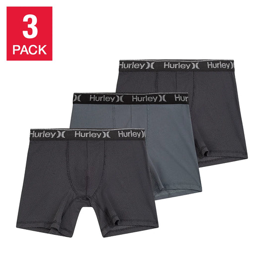 Hurley Men's Knit Boxer Briefs