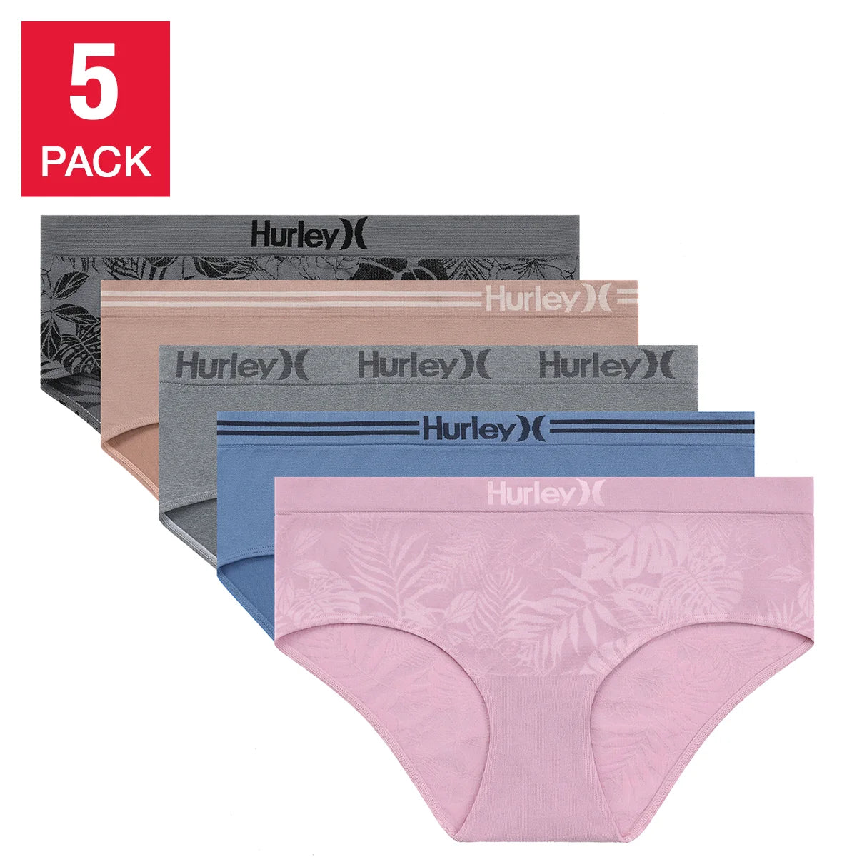 Hurley Women's Seamless Hipster Briefs