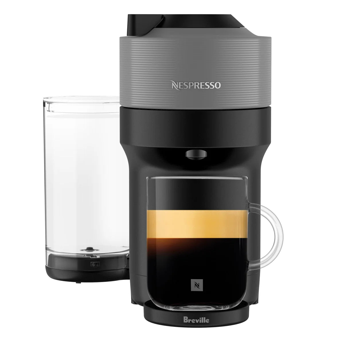 Nespresso Vertuo Pop+ Coffee Pod Machine by Breville with Aeroccino