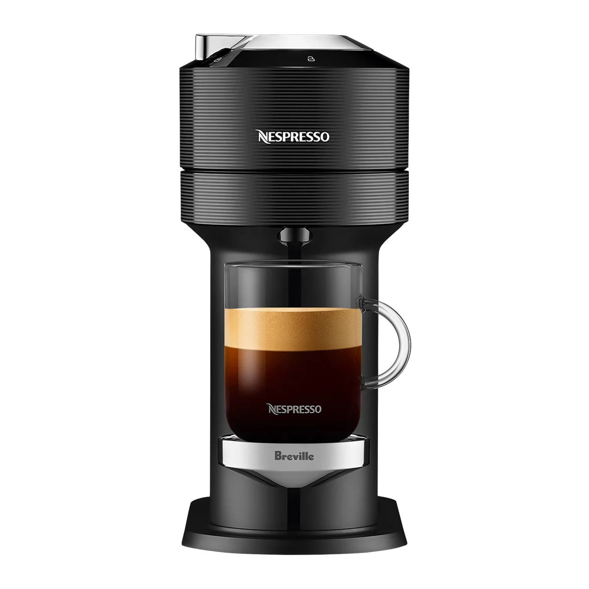 Nespresso Vertuo Next Premium Coffee and Espresso Machine by Breville, Classic Black