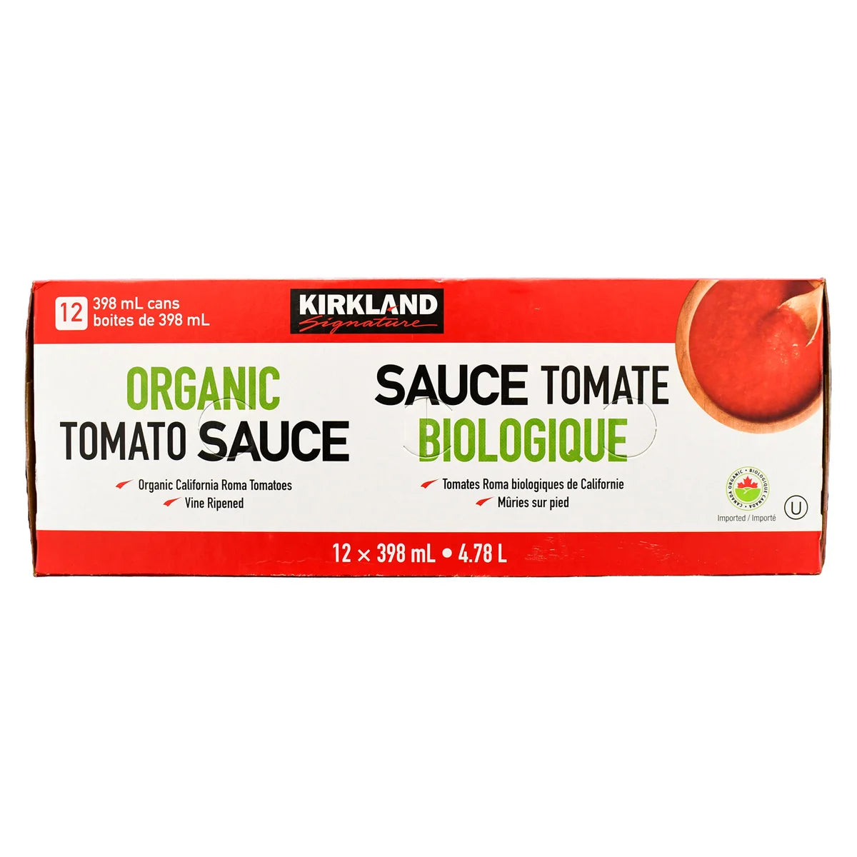 Kirkland Signature Organic Tomato Sauce