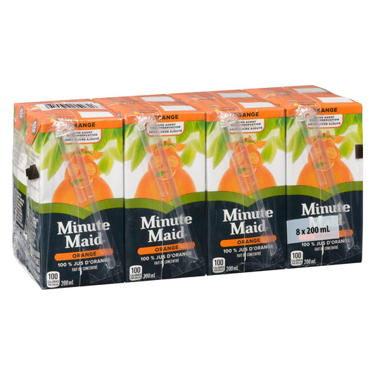 Minute Maid 100% Orange Juice (Juice Boxes)