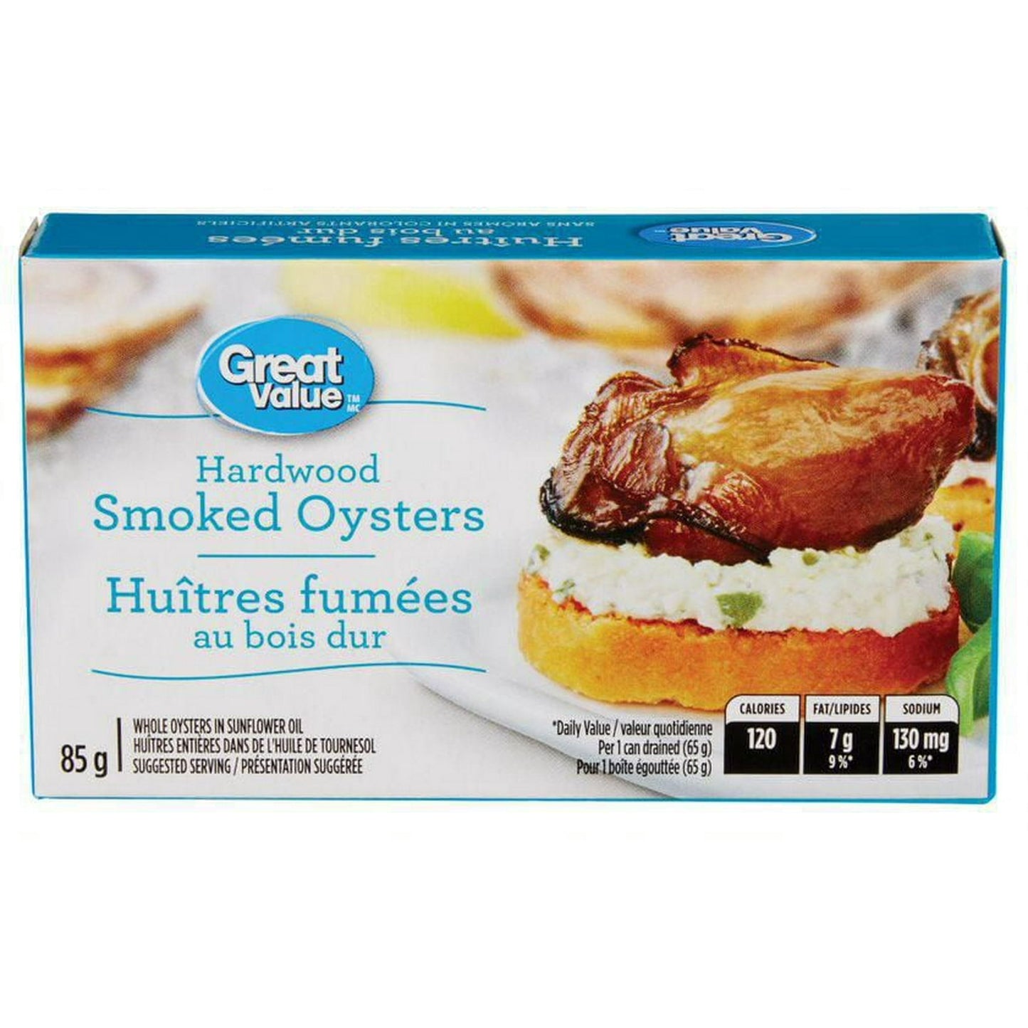 Great Value Hardwood Smoked Oysters