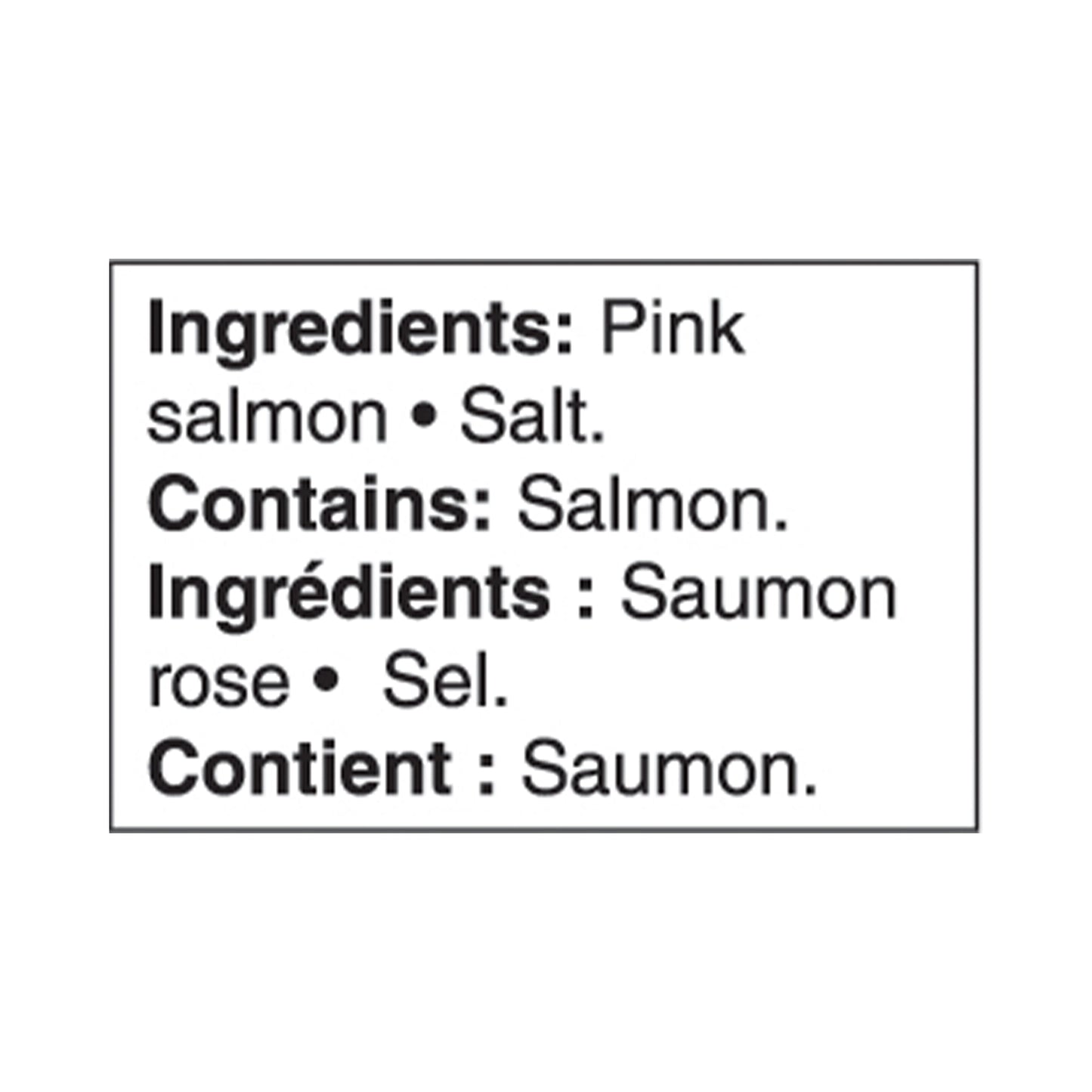 Great Value Wild Pacific Pink Salmon