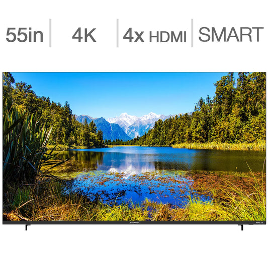 Sharp 55" - 4T-UR Series - 4K UHD LCD TV