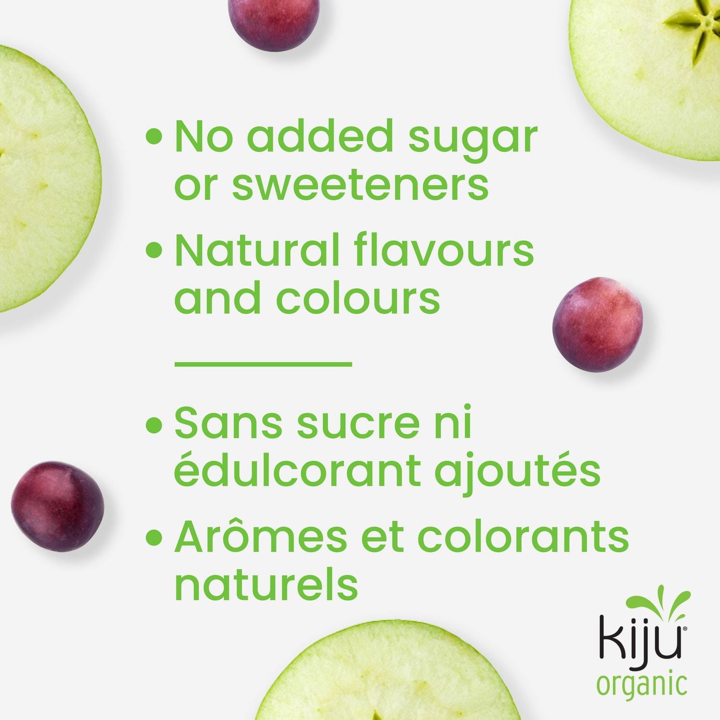 Kiju Organic Apple Grape Fruit (Juice Boxes)