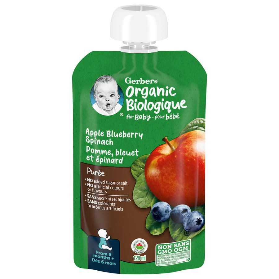 Gerber Organic Pouch Purée Baby Food