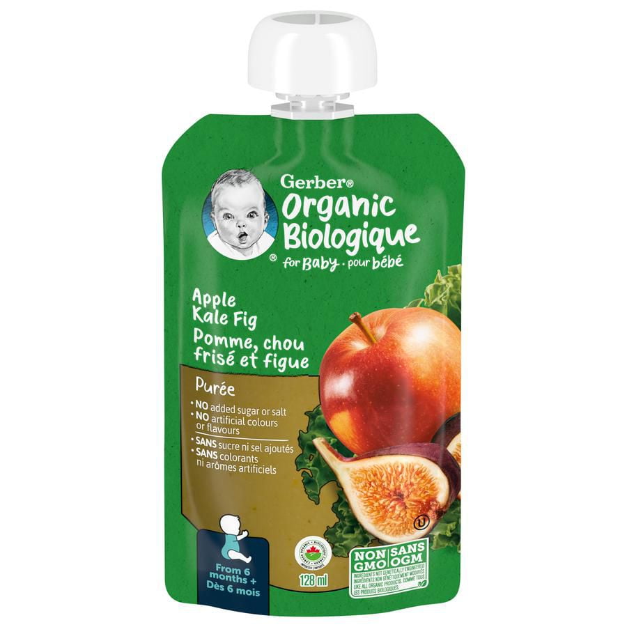 Gerber Organic Pouch Purée Baby Food