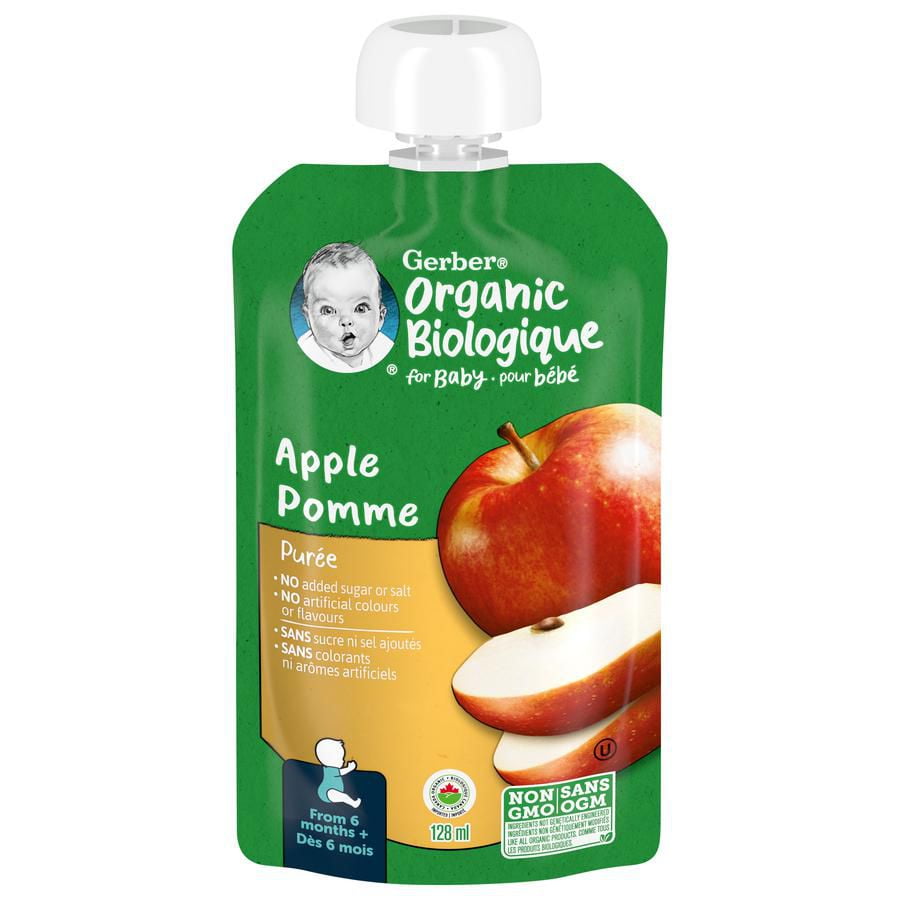 Gerber Organic Pouch Purée Baby Food