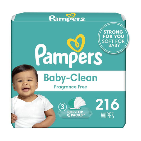 Pampers Baby Clean Wipes